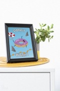 3.Donut-worry - zabawna grafika/plakat 13x18cm