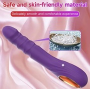 Potężna symulacja teleskopowy wibrator wibrator G Spot stymulator stymulato