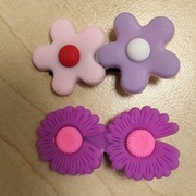 Zestaw spinek kwiatki 