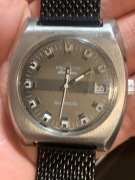 Helvetia Swissonic elektro/mechanik  38mm stal lata 60/70 