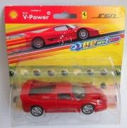 HOT WHEELS / FERRARI F50 / SHELL V-POWER / 1:38