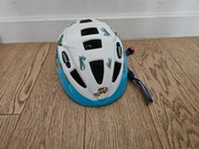 Kask dziecięcy niebieski fioletowy