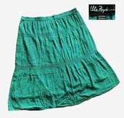 Ulla Popken cudna zwiewna w zieleni r.58/60