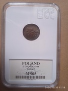 Moneta 2 grosze 1938