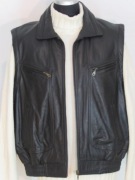 KAMIZELKA SKÓRZANA MĘSKA PRINCE R.56