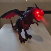 Dinozaur Interaktywny TREX SMOK ruch, pilot, światło BDB !!! 