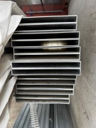 Nowoczesne profile aluminiowe do ogrodzeń100x20 120x20 140x20 160x20 200x20