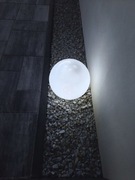 Lampa kula Całoroczna solarna ogrodowa wbijana ozdobna wysoka 73 cm 