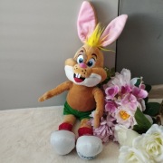 Pluszowy Królik Sparky the Rabbit 2017 – Miękka Zabawka Idealna na Prezent 
