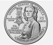 Moneta USA 25 cent 2024 D - Dr. Mary Edwards Walker, American Women Quorter