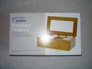 Bambusowy organizer na herbatę Lumaland Cuisine