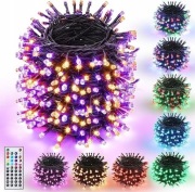 Lampki choinkowe Joomer 20m 200lampek led na zewnątrz 