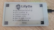 LILYGO T5 ESP32-S3 4,7" DOTYK e-ink e-paper arduino raspberry pi