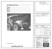 Fendt Farmer 307Ci 308Ci 309Ci Operator Manual Instrukcja Obsługi Konserwac