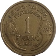 Francja 1 frank z 1938 roku - OBEJRZYJ MOJĄ OFERTĘ
