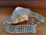 Pasek damski kryształowy