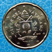 WATYKAN  2019 20 CENTÓW UNC !!!!!!!!!!