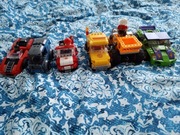 Zestaw samochodów z klocków jak LEGO 6 szt  
