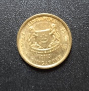 Singapur 5 cents. 2013.