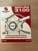 Półmaska przeciwpyłowa Secura 3100 + okulary ochronne