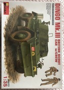 Dingo mk. II British scout car w/crew + car access