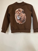 Bluza dieciecza. Bawelna bronzowa 