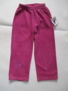 Spodnie polarowe różowe  104