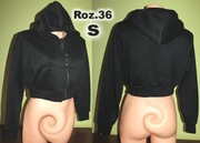 Krótka bluza z kapturem Roz. S
