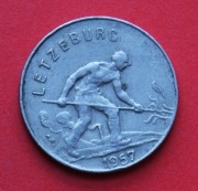 1  Frank  1957 r.    -   Luksemburg     