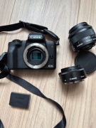 Aparat Canon M50 z obiektywem 14-45 mn