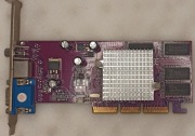 Karta VGA NVIDIA GEFORCE4 MX440 64MB AGP używana.