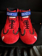 Buty rajdowe Sparco Top FIA 8856-2018 czerwone rozm. 42