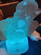 Lampka 3d Sonic kolorowa