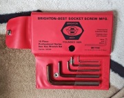 Zestaw kluczy imbusowych Brighton 
