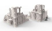 6x6x6" Industrial Building for wargame