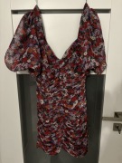 Krótka sukienka w kwiaty ZARA 