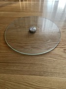 Szklana patera na ciastka przekąski