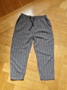 Wzorzyste luźne portki * NEW LOOK