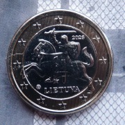 LITWA  2026 1 EURO UNC !!!!!!!!!!