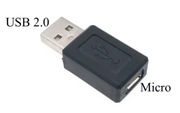 Adapter Micro USB żeński na USB 2.0 typu A męski