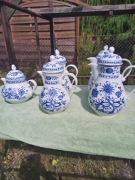 Porcelana, wzór cebulowy.