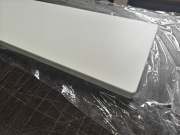 Parapet mdf kolor BIAŁY MAT 108x26cm | grubość 3 cm.
