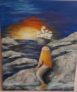 Syrenka - w oczekiwaniu 40x50
