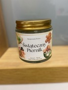 Świeca sojowa 120 ml zapach piernik świąteczny piernik świece sojowe