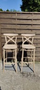 2 x hoker Fameg krzesło barowe wysokie typu thonet 