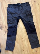 SPODNIE BLAKLADER LEKKIE GRAFIT C54, czarny strecz 100-104 pas