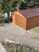 Garaż blaszany 4x5 dwuspad 