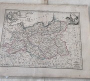 Księstwo Warszawskie Malte Brun 1812r. oryginał 