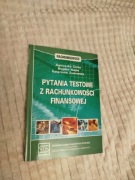 Pytania testowe z rachunkowości finansowej 