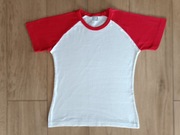 Bluzka bluzeczka krótki rękaw koszulka na WF 134/140